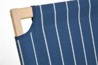 Bild von HAY Outdoor Market Klappsofa B: 117 cm - Blau/Beige gestreift