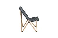 Bild von HAY Outdoor Markt-Klappstuhl B: 52 cm - Schwarz/Beige gestreift