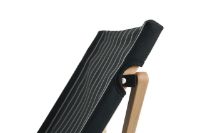 Bild von HAY Outdoor Markt-Klappstuhl B: 52 cm - Schwarz/Beige gestreift