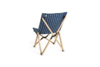 Bild von HAY Outdoor Markt-Klappstuhl B: 52 cm - Blau/Beige gestreift