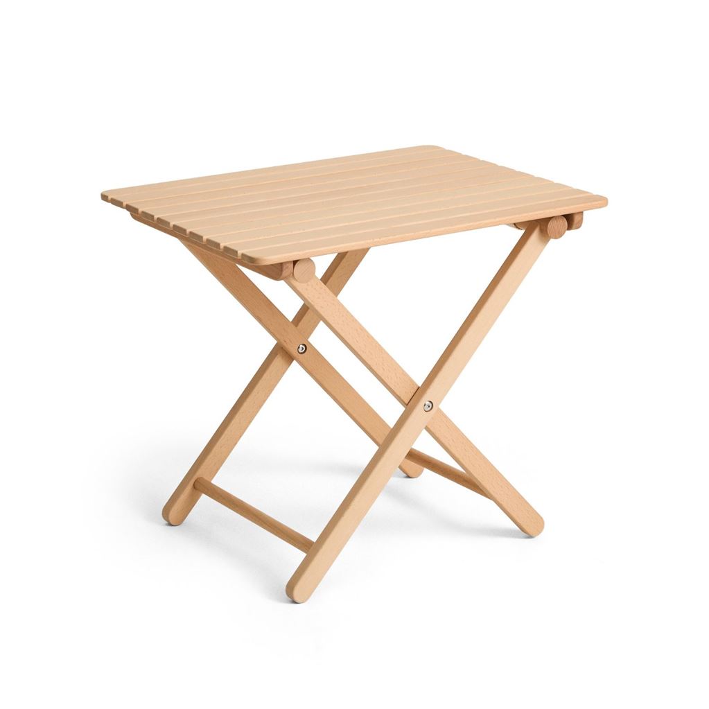 Bild von HAY Klapptisch für den Außenbereich, klein B: 41 cm - Bøg/Natur