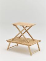 Bild von HAY Klapptisch für den Außenbereich, klein B: 41 cm - Bøg/Natur