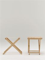 Bild von HAY Klapptisch für den Außenbereich, klein B: 41 cm - Bøg/Natur