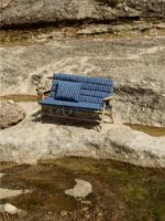 Bild von HAY Outdoor Market Pude 35x45 cm - Blau/Beige gestreift