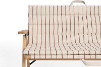 Bild von HAY Outdoor Market Sofa Pude B: 107 cm - Beige/Rot gestreift