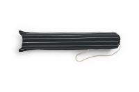 Bild von HAY Outdoor Market Sofa Hynde B: 107 cm - Schwarz/Beige gestreift