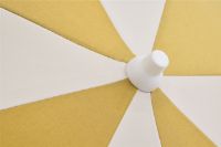 Bild von HAY Terrazza Sonnenschirm, achteckig, 200 x 200 cm – Cremeweiß/Ocker