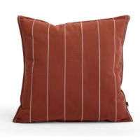 Bild von HAY Terrazza Pude 60x60 cm - Terracotta/Schmaler Streifen