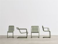 Bild von HAY Palissade Freischwingerstuhl H: 81,5 cm - Olive