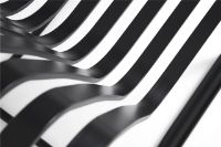 Bild von HAY Palissade Freischwinger Sessel, Höhe: 80 cm – Anthrazit