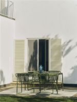 Bild von HAY Palissade Freischwinger Sessel, Höhe: 80 cm – Olivgrün