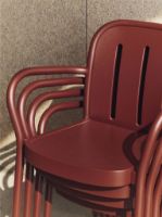 Bild von HAY Deville Sessel, Höhe: 80 cm – Eisenrot