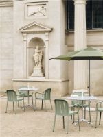 Bild von HAY Deville Sessel, Höhe: 80 cm – Thymiangrün