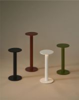 Bild von HAY Host Tragbare Lampe 220 H: 22 cm - Cremeweiß