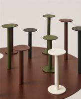 Bild von HAY Host Tragbare Lampe 220 H: 22 cm - Cremeweiß