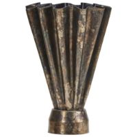 Bild von House Doctor Flood Vase H: 33 cm - Jern/Antik Brun