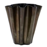 Bild von House Doctor Flood Vase H: 13 cm - Jern/Antik Brun