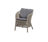 Bild von Cane-line Natté Derby/Lansing Stol Ryghynde 60x48 cm - Grau