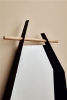 Bild von Andersen Möbelrandspiegel, Höhe: 45 cm - Metall/Eiche