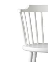 Bild von FDB Møbler J18 Esszimmerstuhl SH: 45 cm - Weiß