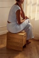 Bild von Andersen Furniture Sockelhocker H: 45 cm - Matt lackierte Eiche