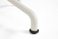 Bild von Hay Deville Tisch Ø: 80 cm - Pulverbeschichtetes Aluminium/Cremeweiß