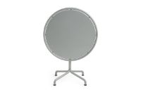 Bild von Hay Deville Tisch Ø: 80 cm - Pulverbeschichtetes Aluminium/Silbergrau