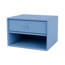 Bild von Montana Selection Dash Nachttisch mit Aufhängevorrichtung 35,4 x 24 x 30 cm - 154 Azurblau