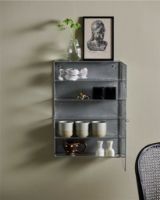 Bild von Nordal Ada Wandschrank 35x50 cm - Antik-Eisen