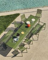 Bild von HAY Palissade Esszimmerbank L: 128 cm - Olivgrün