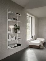 Bild von New Works Wandregal 1900 190x83,5 cm - Weiß/Weiß