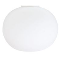 Bild von FLOS Glo-Ball Decke/Wand Zero Ø: 19 cm - Aluminium/Opalglas