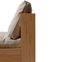 Bild von Form & Refine Icon Lounge Chair H: 62,5 cm - Fyr/Uld