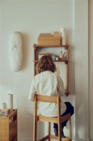 Bild von Form & Refine Blueprint Barstuhl 65 H: 76,5 cm - Naturolieret Eg