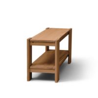 Bild von Form & Refine Balkenbank L: 112 cm - Dunkelbraun