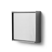 Bild von Form & Refine Kegelspiegelschrank 40x40 - Edelstahl/Silber