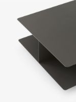 Bild von &Tradition Develius Couchtisch EV3 89x89 cm - Stahl/Steingrau