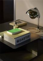 Bild von &Tradition Develius Couchtisch EV3 89x89 cm - Stahl/Steingrau