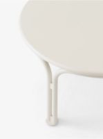 Bild von &Tradition Thorvald SC108 Couchtisch Ø: 70 cm - Stahl/Elfenbein