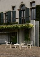 Bild von &Tradition Thorvald SC108 Couchtisch Ø: 70 cm - Stahl/Elfenbein