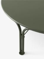 Bild von &Tradition Thorvald SC109 Couchtisch Ø: 115 cm - Stahl/Bronzegrün