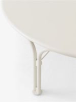 Bild von &Tradition Thorvald SC109 Couchtisch Ø: 115 cm - Stahl/Elfenbein