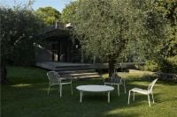 Bild von &Tradition Thorvald SC109 Couchtisch Ø: 115 cm - Stahl/Elfenbein