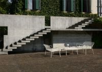 Bild von &Tradition Thorvald SC110 Lounge-Sofa B: 143 cm - Stahl/Elfenbein