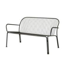 Bild von &Tradition Thorvald SC110 Lounge-Sofa, Breite: 143 cm – Stahl/Warmschwarz