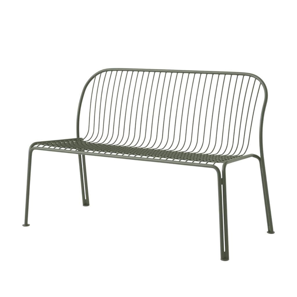 Bild von &Tradition Thorvald SC111 Essbank B: 143 cm - Stahl/Bronzegrün