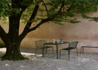 Bild von &Tradition Thorvald SC111 Essbank B: 143 cm - Stahl/Bronzegrün