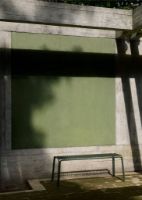 Bild von &Tradition Thorvald SC112 Bank B: 125 cm - Stahl/Bronzegrün