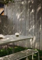 Bild von &Tradition Thorvald SC113 Esstisch B: 160 cm - Stahl/Elfenbein