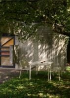 Bild von &Tradition Thorvald SC113 Esstisch B: 160 cm - Stahl/Elfenbein